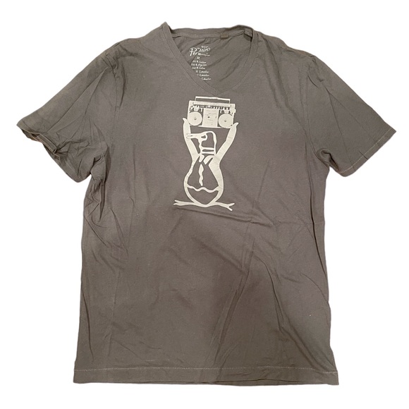 Original Penguin Vneck Graphic tee - Picture 1 of 6